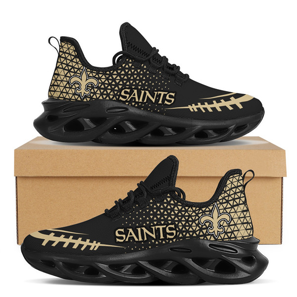 Women's New Orleans Saints Flex Control Sneakers 008 Women's New Orleans Saints Flex Control Sneakers 008